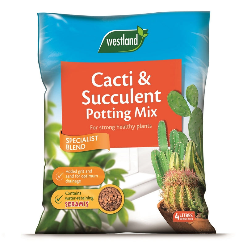 Westland Westland Cacti And Succulent Potting Compost Mix 4 Litre