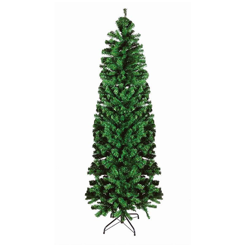 7 Foot Slim Pencil Christmas Tree Artificial - 760 Tips