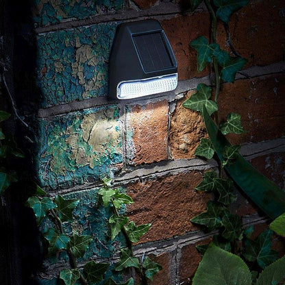 Smart Solar Solar Garden Wall Light White LED - 7.6cm SuperBright by Smart Solar