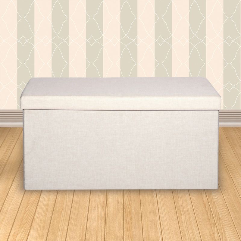 Norfolk Furniture Ottoman 80cm - Cream by Norfolk Furniture