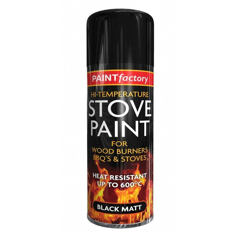 Paint Factory Hi-Temperature Paint 400ml - Black