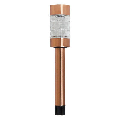 Bright Garden Copper Solar Garden Stake Light White LED - 28.5cm by Bright Garden