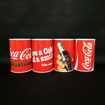 Coke Money Tin 10 x 15cm Smile