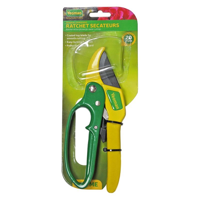 Yeoman Yeoman General Gardening Rachet Secateurs