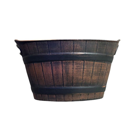 Essentials Barrel Planter With Handles