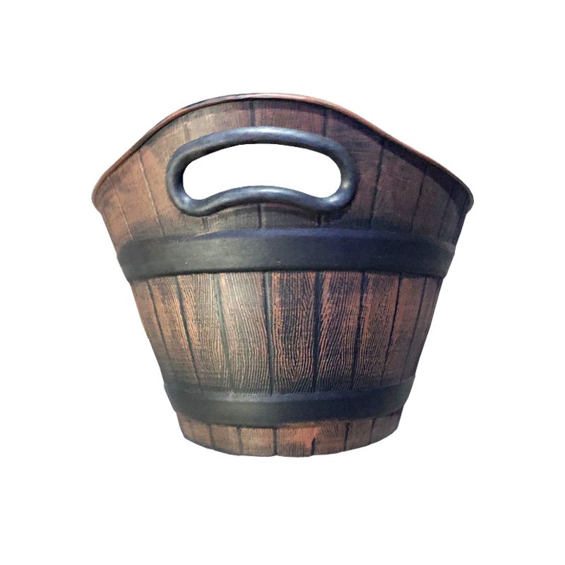 Essentials Barrel Planter With Handles