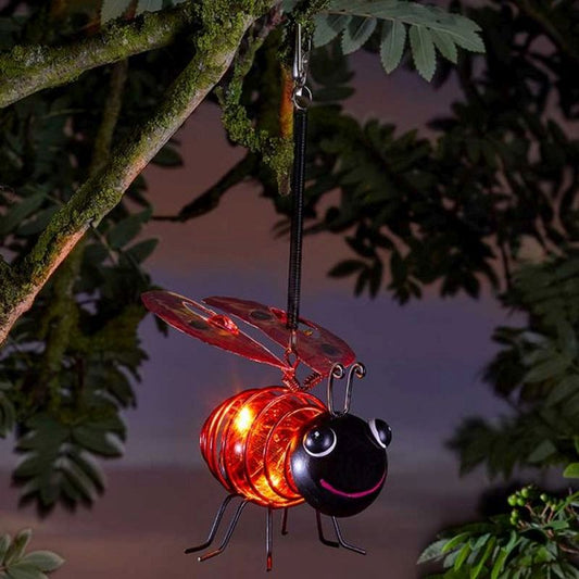 Smart Solar Ladybird Solar Garden Light Ornament Decoration 4 Red LED by Smart Solar