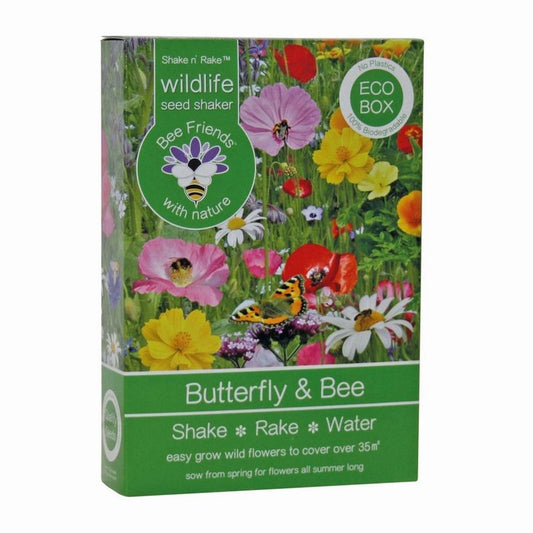 Bee Friends Butterfly & Bee Seed Shaker Box