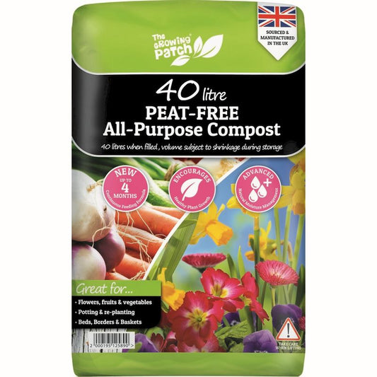 Growing Patch Growing Patch Peat-Free All-Purpose Compost 40 Litre