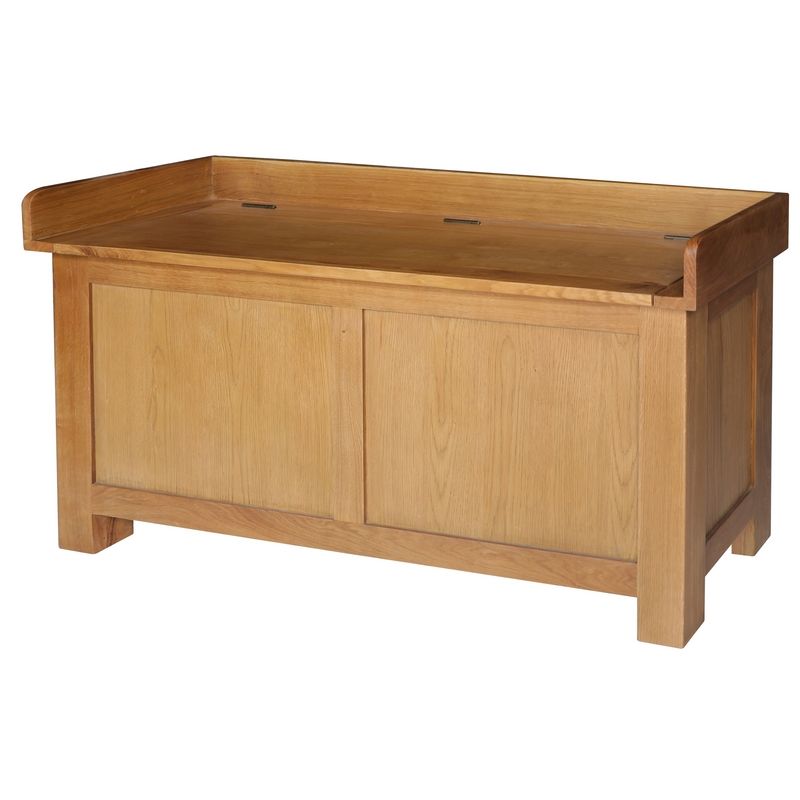 Norfolk Furniture Cotswold Large Hamper Oak Natural