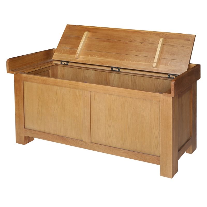 Norfolk Furniture Cotswold Large Hamper Oak Natural