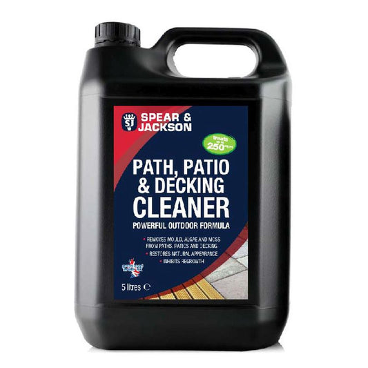 Spear & Jackson Spear & Jackson Path, Patio & Decking Cleaner 5 Litre