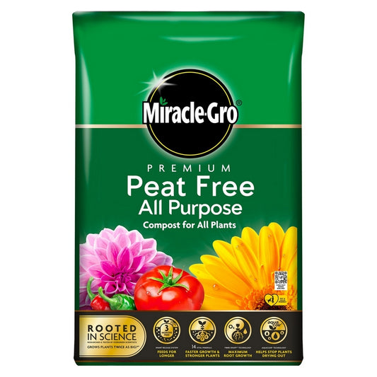 Miracle-Gro Miracle-Gro Premium Peat Free All-Purpose Compost 40 Litre