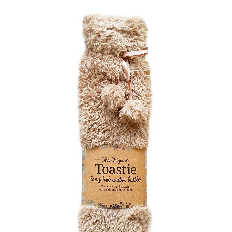 Original Toastie Toastie Long Hot Water Bottle Brown