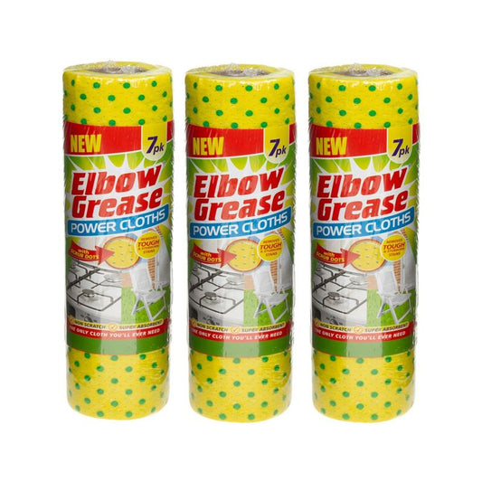 Elbow Grease Elbow Grease 7 Pack Power Cloth Elbow Grease