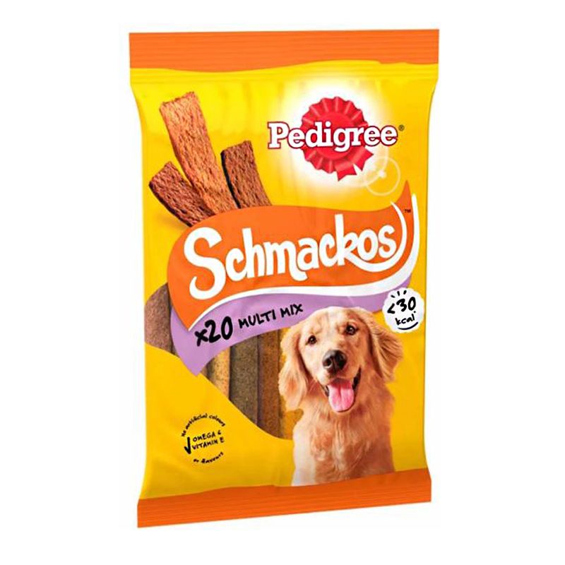 Pedigree Pedigree Schmackos Meaty Mix Strips 20 Pack