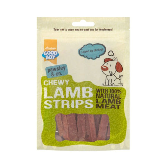 Good Boy Good Boy Chewy Lamb Strips 80g