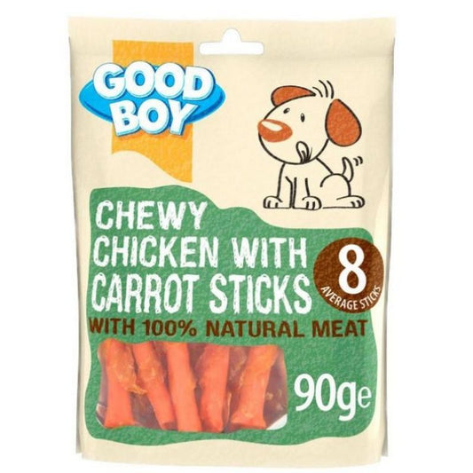 Good Boy Good Boy Chicken Carrot Stick 90g