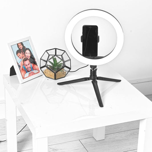 Intempo Intempo Desktop Selfie Light With Phone Holder And Stand