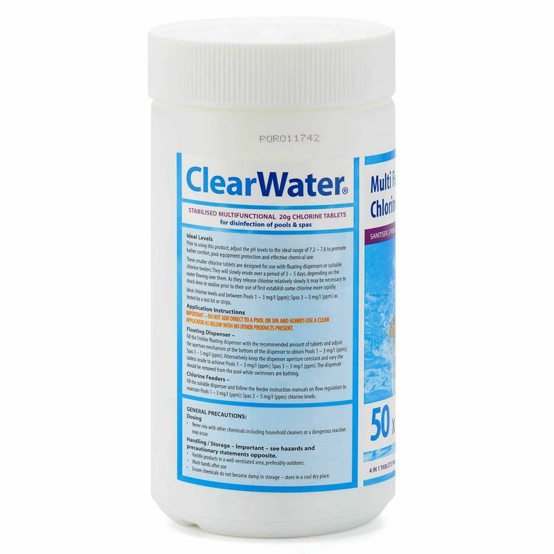 Clearwater Clearwater Multi Tabs 1kg