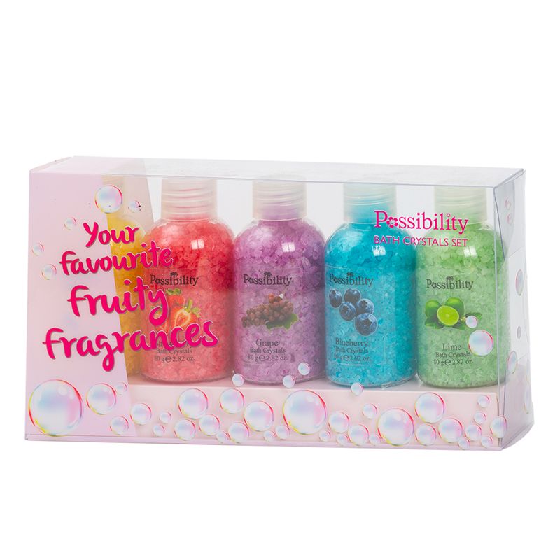 Possibility Possibility Fruity Bath Crystals Set 80g x5