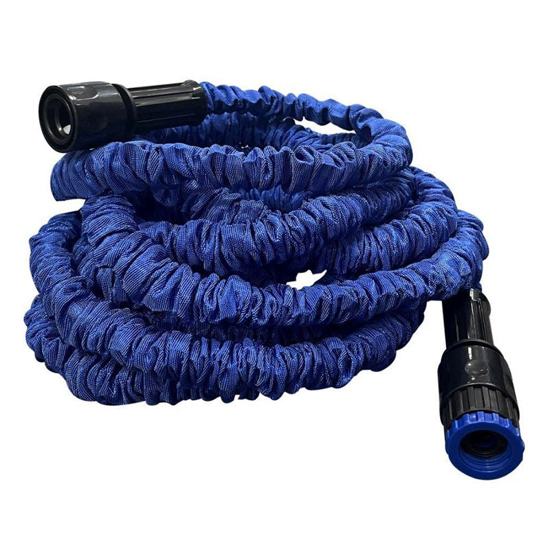 Hygro Expandable Garden Hose Blue With Connectors - 15m