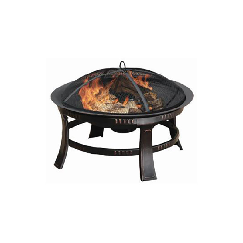 Croft Barcelona Rubbed Bronze Fire Pit By Croft