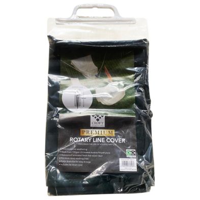 Waterproof Cover For Rotary Washing Line Dark Green By Croft