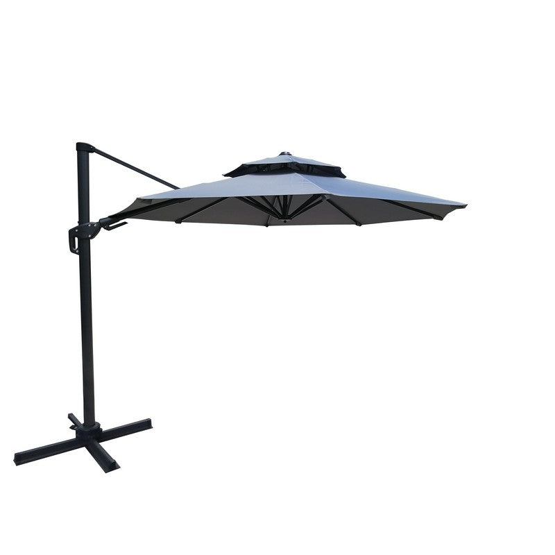 Croft Overhang Garden Parasol by Croft - 3M Charcoal