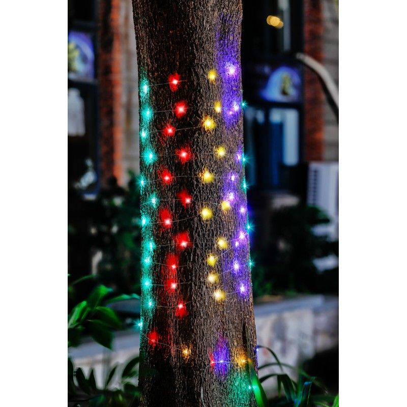 Bright Garden Solar Garden String Lights Decoration 100 Multicolour LED - 12.9m by Bright Garden