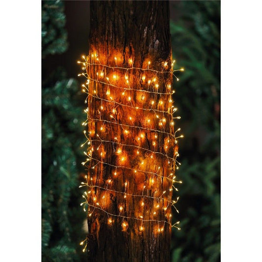 Bright Garden Solar Garden String Lights Decoration 240 Warm White LED - 7.7m by Bright Garden