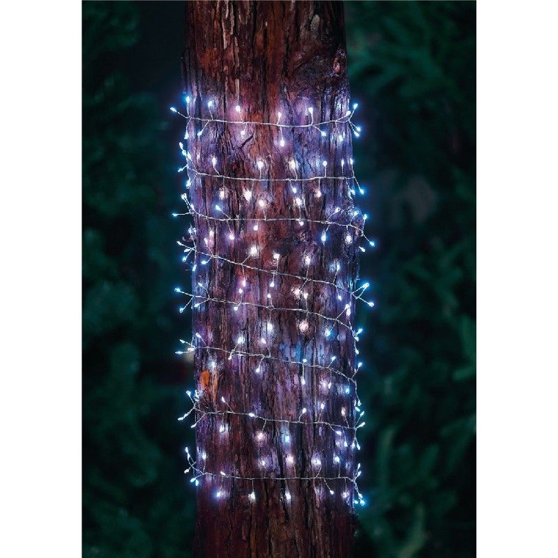 Bright Garden Solar Garden String Lights Decoration 240 White LED - 7.7m by Bright Garden