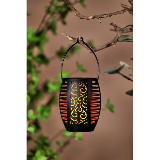 Bright Garden Solar Garden Lantern Decoration 12 Orange LED - 13cm by Bright Garden