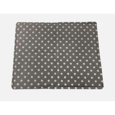 Cooling Gel Pet Mat - Grey White Dots - Small 50x40cm