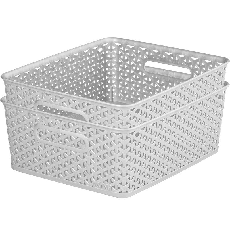 Curver Plastic Storage Box 13 Litres - Grey My Style by Curver