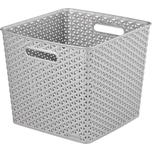 Curver Plastic Storage Box 25 Litres - Grey My Style by Curver