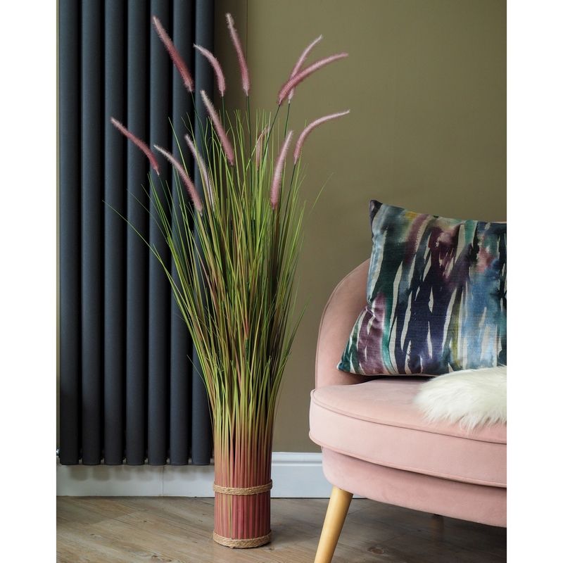 Smart Garden Artificial Flower Bouquet Lilac Grass Tails 120cm