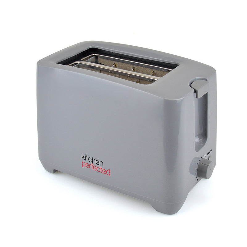 Kitchen Perfected Extra Wide Slot Toaster By KitchenPerfected - Grey