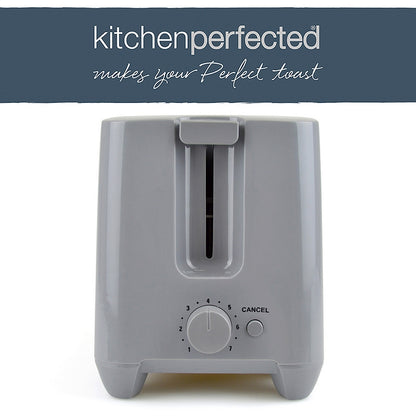 Kitchen Perfected Extra Wide Slot Toaster By KitchenPerfected - Grey