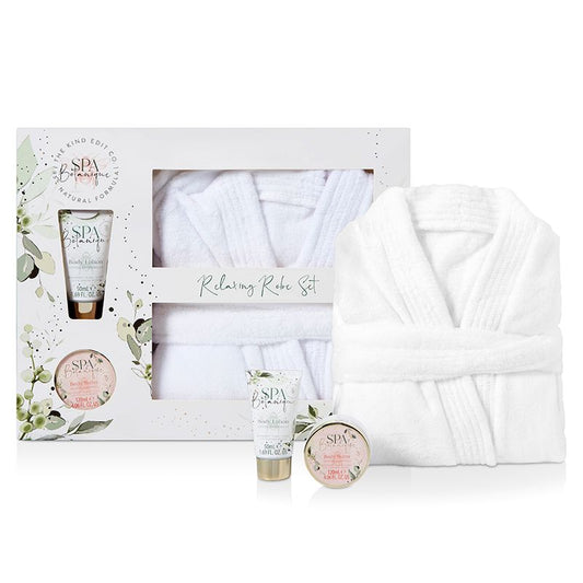 The Kind Edit Co. Spa Collection Botanique Relaxing Bath Robe Gift Set