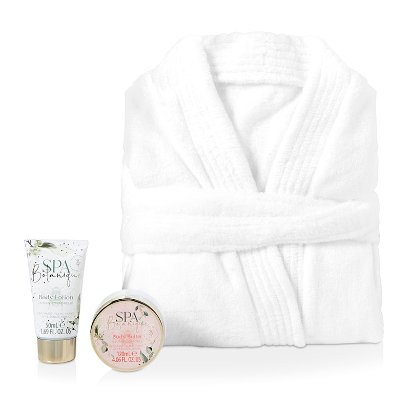 The Kind Edit Co. Spa Collection Botanique Relaxing Bath Robe Gift Set