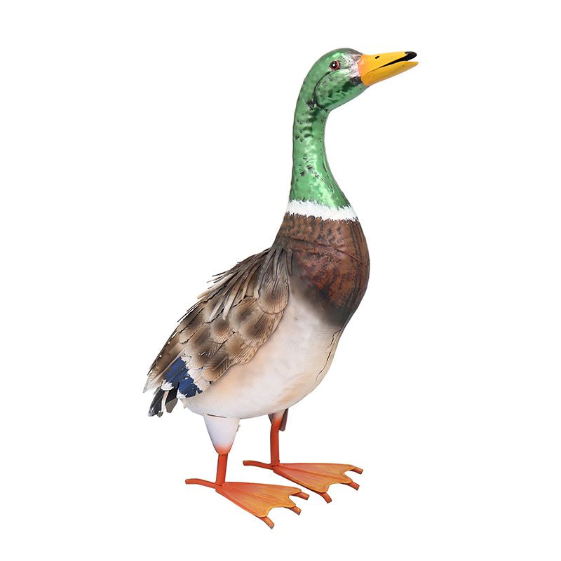 Primus Drake Duck Metal Garden Sculpture 49cm