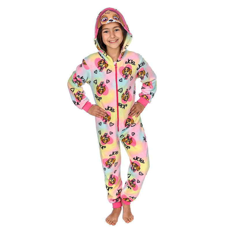 Paw Patrol Kids Paw Patrol Skye Fleece Zip-Up Onesie - Age 3-4