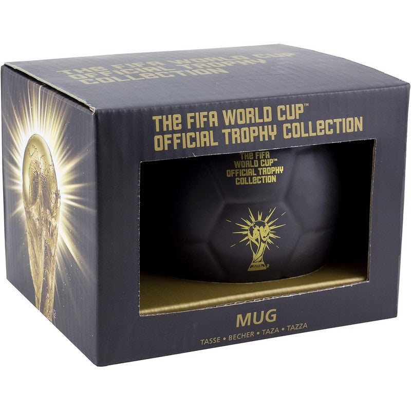 Fifa Fifa World Cup Football Mug Black & Gold 400ml