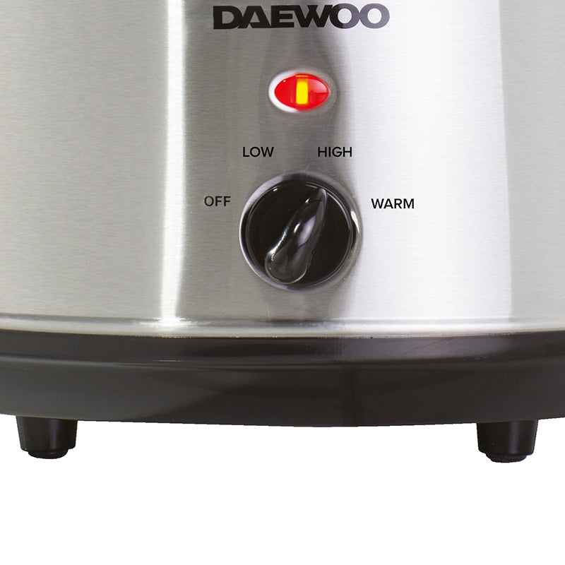 Daewoo Daewoo Slow Cooker Stainless Steel - 3.5L