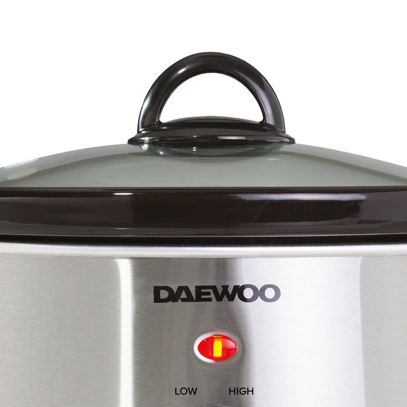 Daewoo Daewoo Slow Cooker Stainless Steel - 3.5L