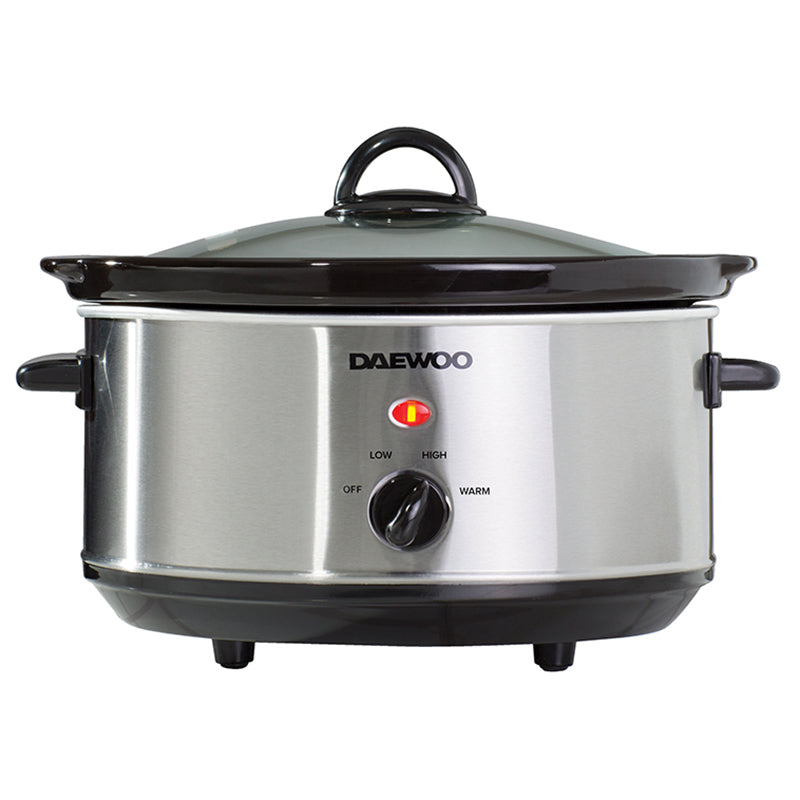 Daewoo Daewoo Slow Cooker Stainless Steel - 3.5L