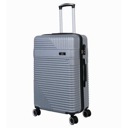 Carry Dreams Wheeled Suitcase Large 88 Litre - Silver Grey