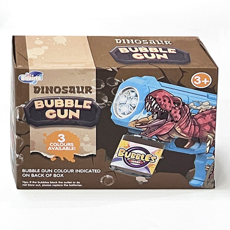 Dinosaur Bubble Gun Yellow - 18cm