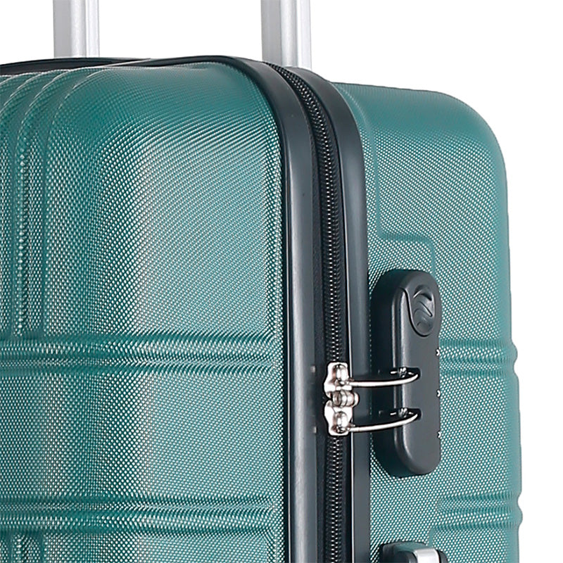 Wheeled Suitcase Medium 56 Litre - Emerald Green